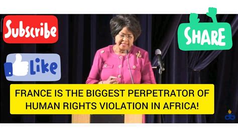 FRANCE ATROCITIES IN AFRICA BY DR ARIKANA CHIHOMBORI QUAO YouTube