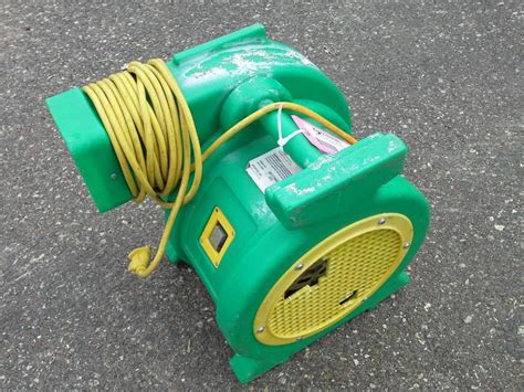 B Air Kodiak 1 Hp Bounce House Blower Green Metro Inflatables