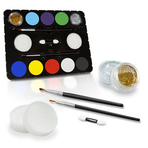 Face Paint Kit For Parties Paints 50 80 Faces With No Experience 8