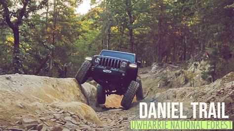 First Two Ledges On The Daniel Trail In Uwharrie National Forest W Jeep Gladiator Rubicon On