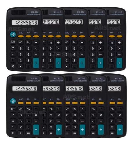 Calculadora Kenko Kk 402 De Bolsillo De Escritorio Con Pantalla De 8