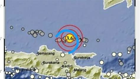 Usai Berbuka Puasa Tuban Jawa Timur Diguncang Gempa Bumi Oke Tebo