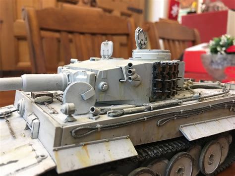 German Tiger I Early Production Tank Plastic Model Tank