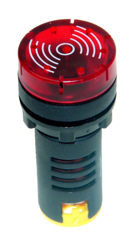 Panel Mount Flashing Buzzer 230V Buy Online EC Products UK