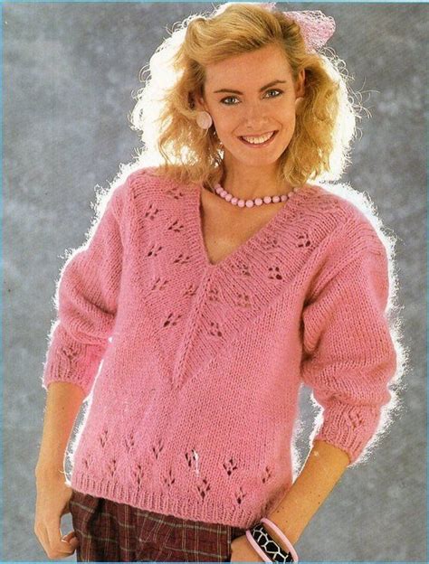 Womens Knitting Patterns Jumper Knitting Pattern Chunky Knitting