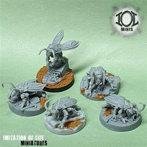 D Printable Radioactive Cockroaches By Imitation Of Life Miniatures