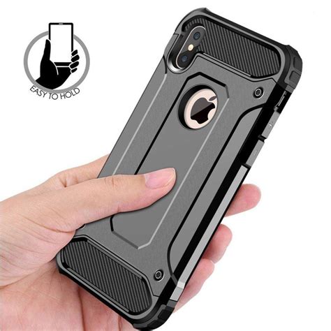 Funda Uso Rudo Doble Impacto Iphone X Mica Glass Gratis En