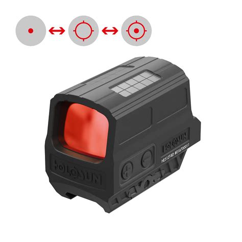 Holosun ELITE Enclosed Reflex Red Dot Sight HE512T RD With Switchable