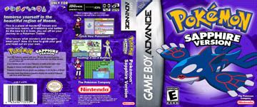 Pok Mon Sapphire Version Gba The Cover Project