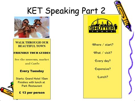 Ket Speaking Рart 2 Online Presentation