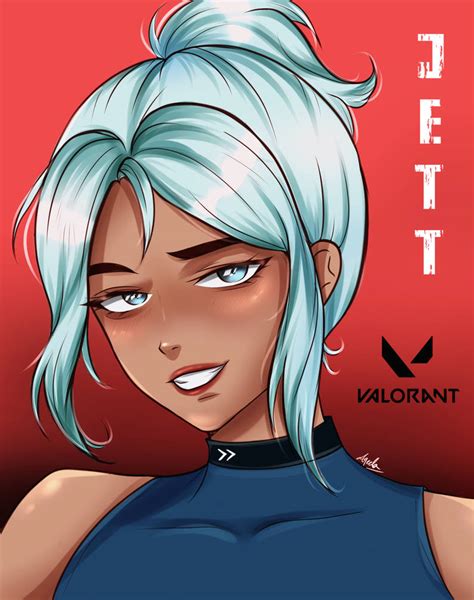 Valorant Jett Fan Art By Aqimate On Deviantart