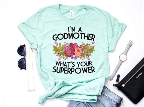 Godmother Shirt Godmother T Godmother T Shirt Godmother Etsy