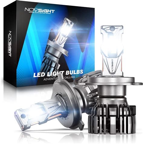 Novsight Ampoule H Led Voiture Lm K Blanche Puissante W