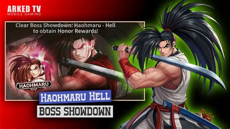 Haohmaru Hell Part Boss Showdown Level Kofallstar Netmarble