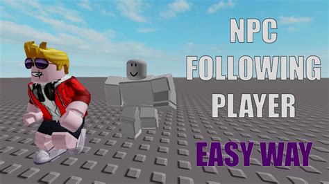 Making NPC Follow Closest Player Easy Way Roblox Studio NPC