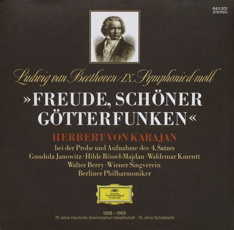 Ludwig Van Beethoven IX Symphonie D Moll Freude Schöner Götterfunken