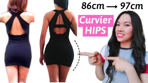 Before And After Hana Milly S Hip Dip Results Round Booty Wider Hips Hanamillyhipworkout Youtube