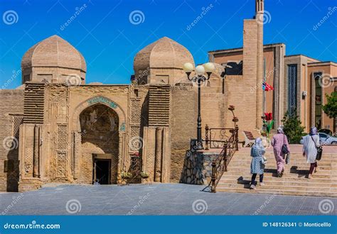 Arquitetura Do Centro Hist Rico De Bukhara Usbequist O Imagem De Stock