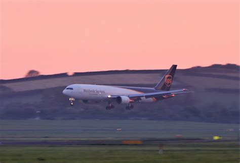 Ups B767 346erbcf N363up Landing At Shannon This Morni Flickr