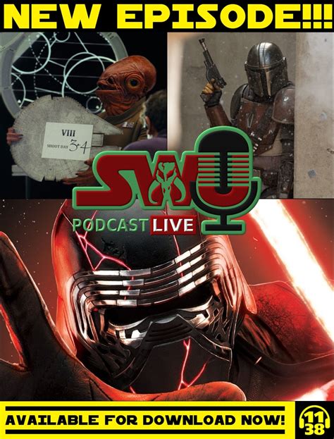 The SWU Podcast LIVE 07 06 19 The Star Wars Underworld