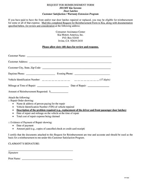 Kia Theft Settlement Claim Form Pdf Airslate Signnow