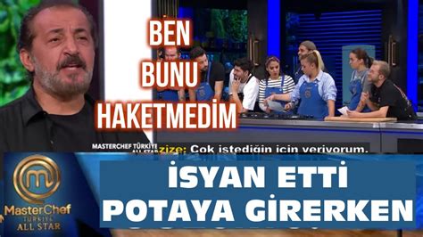 MASTERCHEFDE İSYAN ÇIKTI SON ELEME ADAYLARI POTAYA GİRDİ ORTALIK