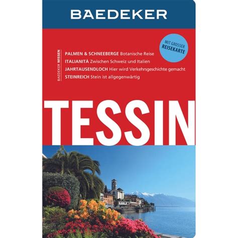 Baedeker Reiseführer Tessin mit großer Reisekarte Jetzt online