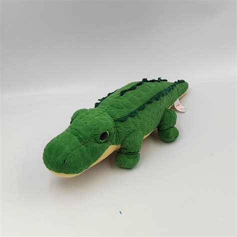 Doudou Peluche Crocodile Gros Yeux Brillant TY Spike