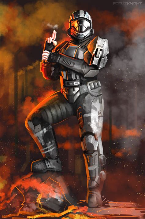 Halo 3: ODST - Rookie Commision by FotusKnight on DeviantArt