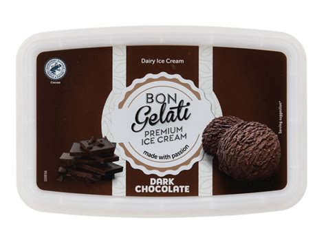 Multipromos Bon Gelati Gelado De Chocolate Caf Caramelo Salgado