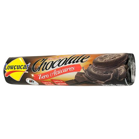 Biscoito Recheio Chocolate Zero Lactose Zero A Car Low Ucar Pacote