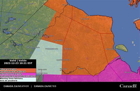 Eccc Weather Ontario On Twitter Latest Warnings In Nrn On Include