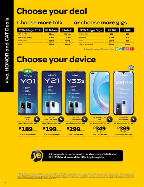 Special Vivo V21 5G Enabled Smartphone On MTN Mega Talk Gigs XS