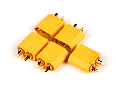 Plug Connector With Sheath Housing 1 Male 1 Femalzb 2PCS Amass XT60