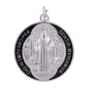 ST BENEDICT MEDAL Necklace Fast Shipping - Etsy