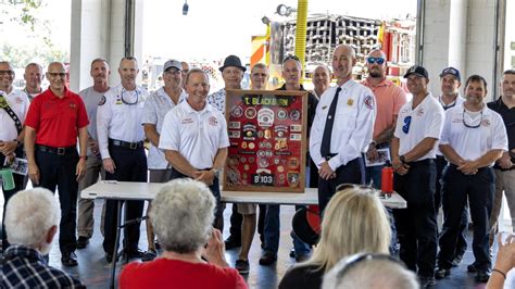 Retirement Ceremony Held For Marion County Fire Rescue Division Chief