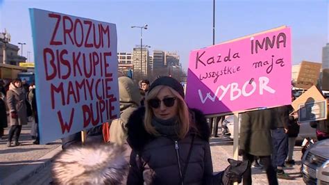 Wolno R Wno Aborcja Na Danie Manifa Przesz A Ulicami Warszawy