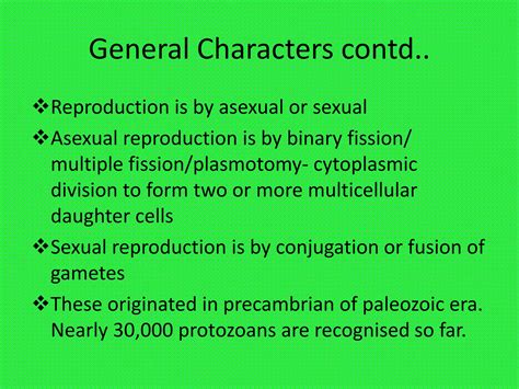 Protozoa General Characters Ppt