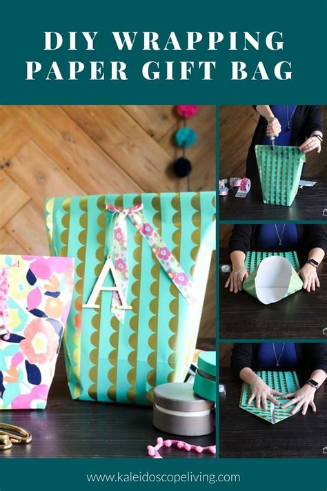 How To Make A Gift Bag From Wrapping Paper Diy Gift Bags From