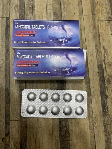 Lonitab Minoxidil Tablets Mg At Rs Stripe Mahal Nagpur Id