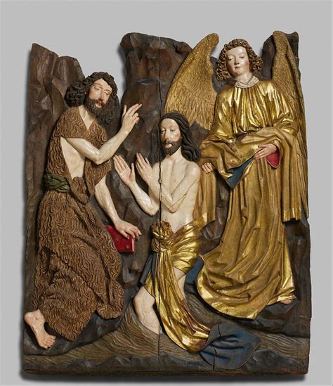 Workshop of Veit Stoss | Baptism of Christ | German | The Metropolitan ...