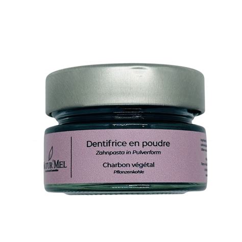 Dentifrice en poudre Au charbon végétal 45 gr