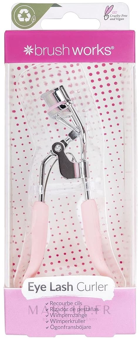 Brushworks Eyelash Curler Pink Recourbe Cils Rose Makeup Fr