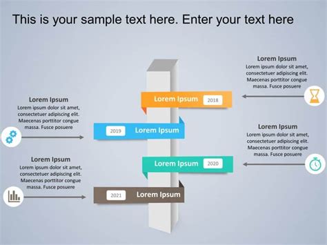 Timeline With Milestones PowerPoint Template