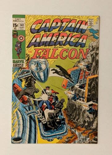 Captain America 140 144 1971 Bronze Age Marvel Comics Lot Falcon EBay