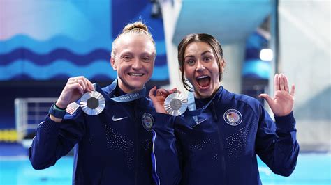 Diving - W -Team USA Women's Synchronised 3m Springboard. | Paris 2024 ...