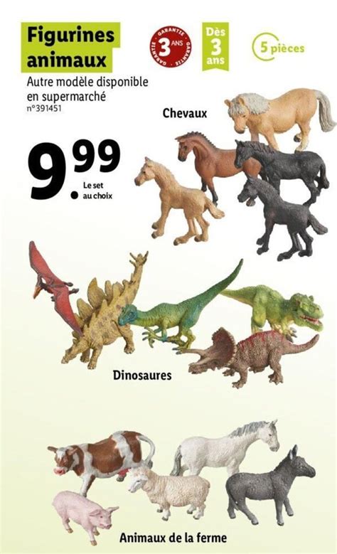 Promo Figurines Animaux Chez Lidl