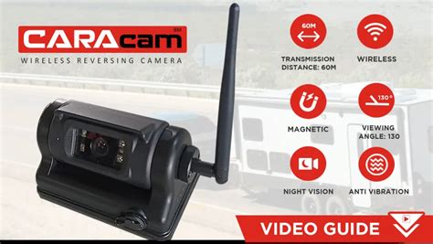 Wireless Caravan Reversing Camera – Battery Powered - VHEDIA