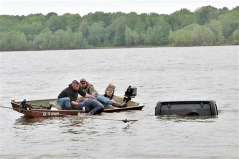 A missing woman was found alive inside a Jeep submerged in a Texas lake