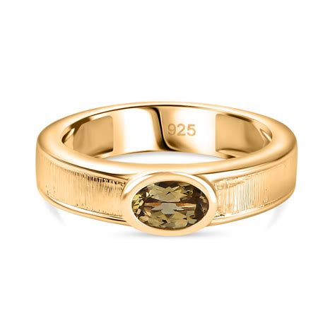 Aa Nat Rlicher Goldener Tansanit Ring Ca Ct Shoplc